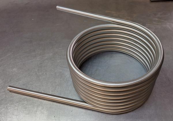 Edelstahlspirale - Ø 25 cm - 6 Meter